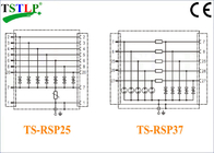 25/37 핀 고속 전송을 위한 RS422/RS485/RS232 전압 전파 억제기